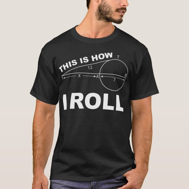 Camiseta fórmulas matemáticas professora de matemática po d (Frente)