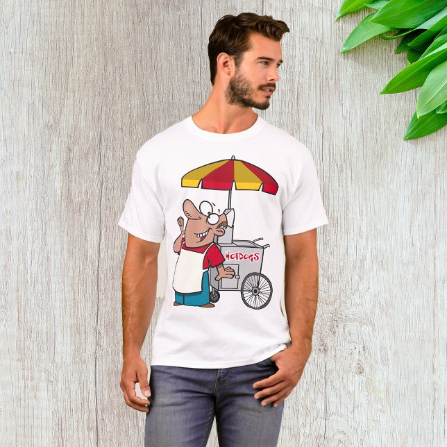 Camiseta Fornecedor de Cachorro Quente (Criador carregado)