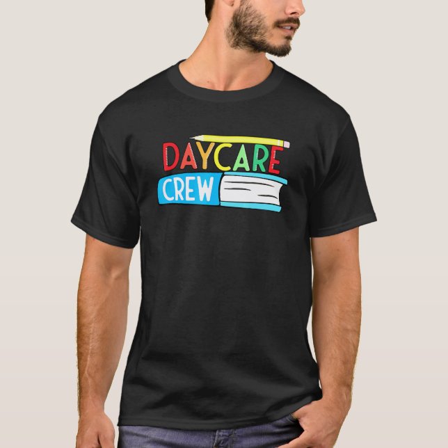 Camiseta Fornecedor de Equipe de Creche Professor de Pré-Es (Frente)
