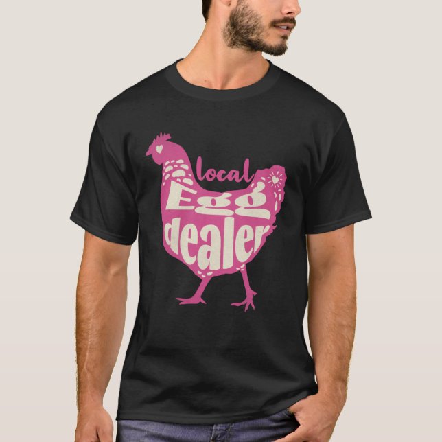 Camiseta Fornecedor de Frango de Ovos Local (Frente)