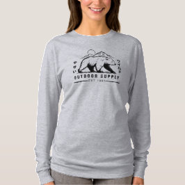 Camiseta Fornecimento de aventura ao ar livre de urso