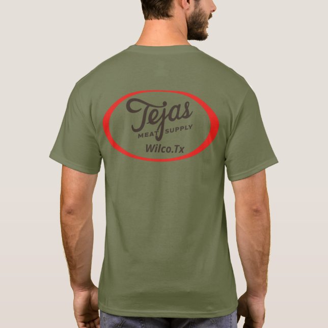 Camiseta Fornecimento de Carne Tejas (Verso)