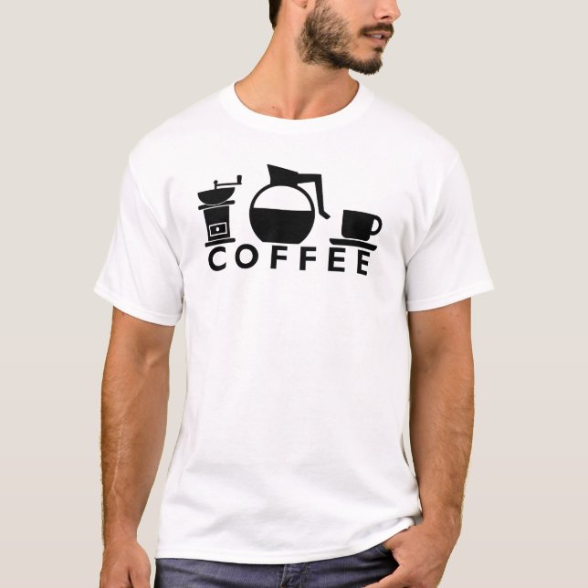 Camiseta Fornecimentos de café (Frente)