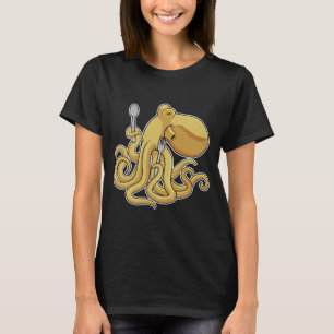 Camiseta Forno da Coluna de Octopus