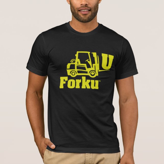 Camiseta forquilha U (Frente)