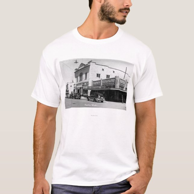 Camiseta Forquilhas, rua SceneForks de WashingtonA, WA (Frente)
