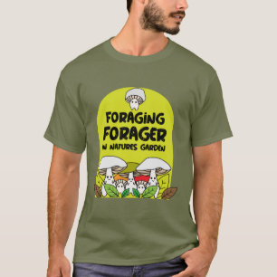 Camiseta Forragem de Comidas Selvagens