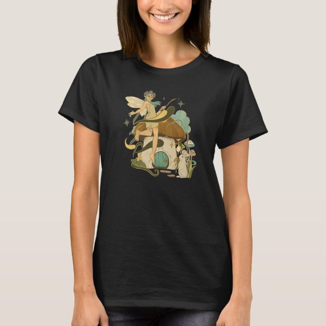 Camiseta Forrest Elf Fantasy White Fairy (Frente)