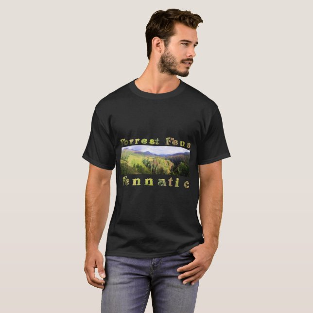 Camiseta Forrest Fenn Fennatic - arco-íris (Frente Completa)