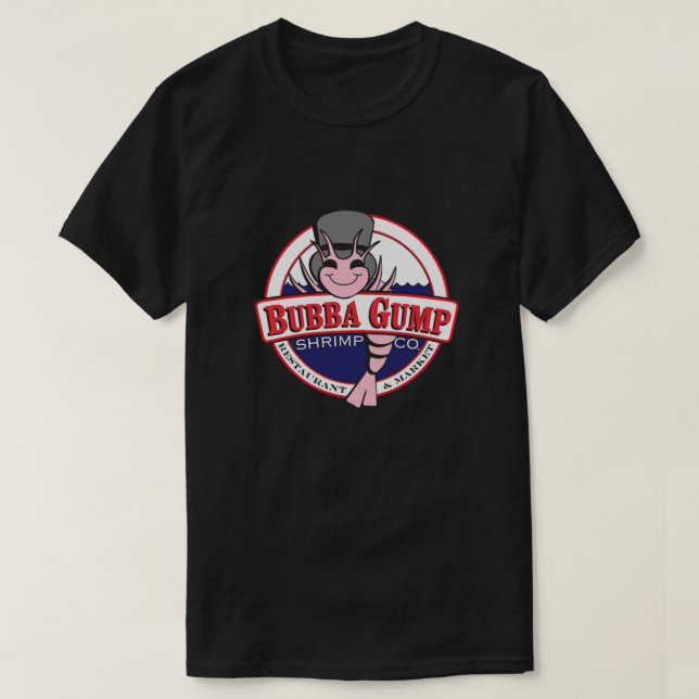 Camiseta Forrest Gump - Bubba Gump Shrimp Co. Lightweight H (Frente do Design)