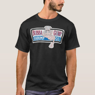 Camiseta Forrest Gump Bubbas Shrimp Co-Camisa Essencial T