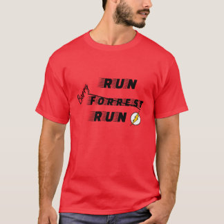Camiseta Forrest Gump contra o flash