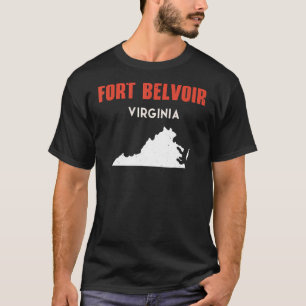 Camiseta Fort Belvoir Virginia Estado dos EUA Viagem Vir