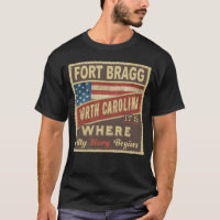 FORT BRAGG, NC É onde minha história começa