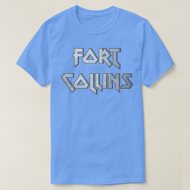 Camiseta Fort Collins CO (Frente do Design)