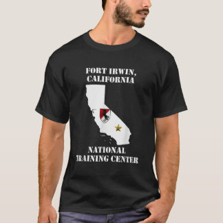 Camiseta Fort Irwin Posto do Exército da Base Militar na Ca