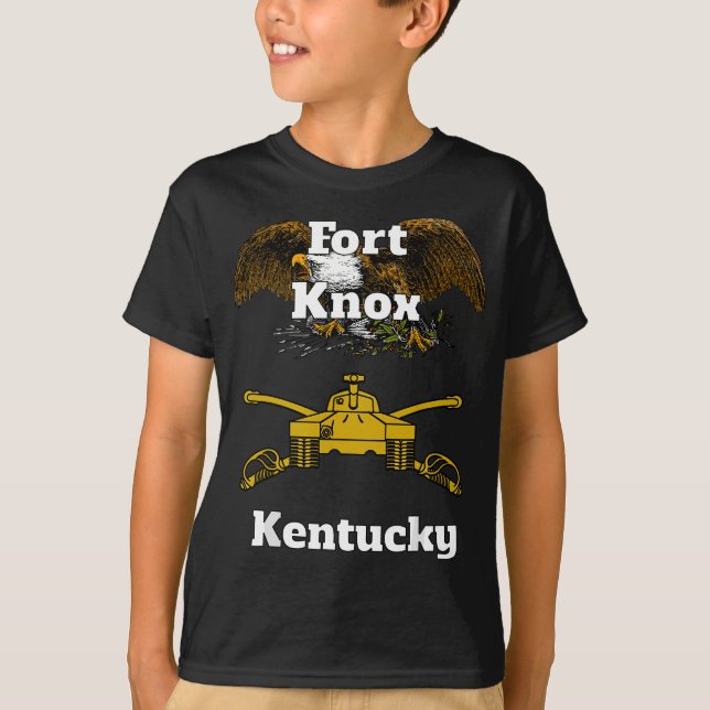 Camiseta Fort Knox Armor Branch Militar (Frente)