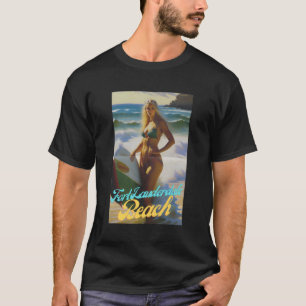 Camiseta Fort Lauderdale Beach, Flórida, Parasdise linda