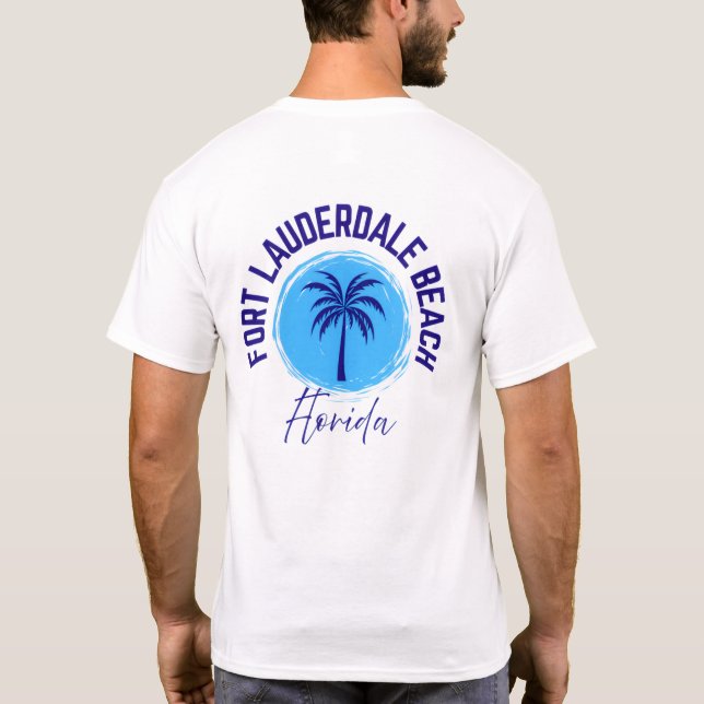 Camiseta Fort Lauderdale Beach Florida T-Shirt (Verso)