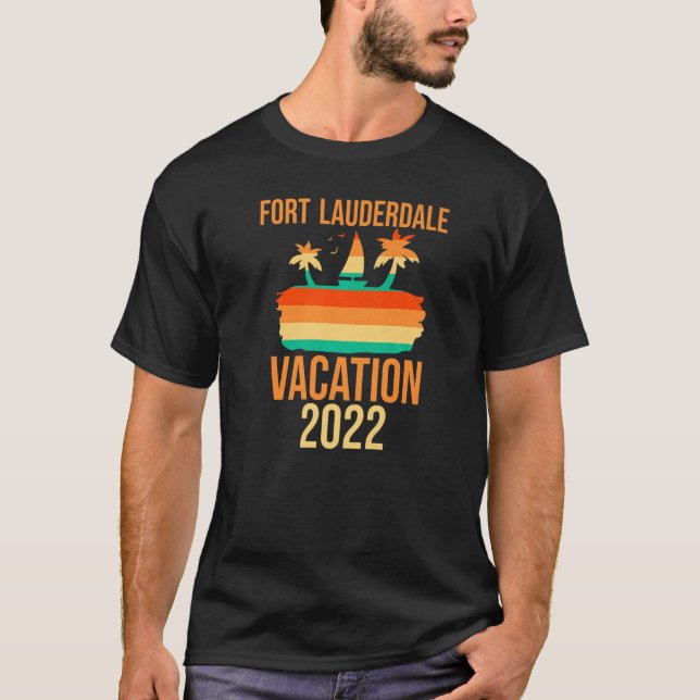 Camiseta Fort Lauderdale Family Vacation 2022 Florida Beach (Frente)