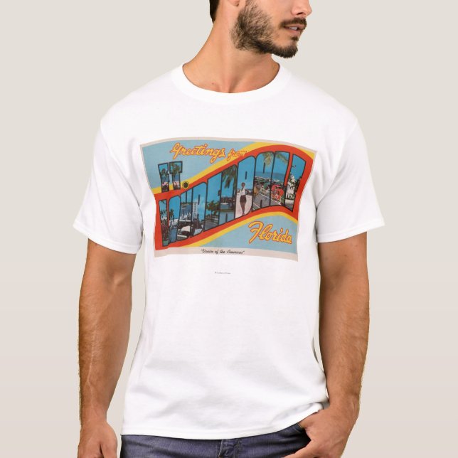 Camiseta Fort Lauderdale, Florida - grandes cenas 2 da (Frente)