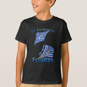Camiseta Fort Lauderdale Florida Vacation Tribal Stingray