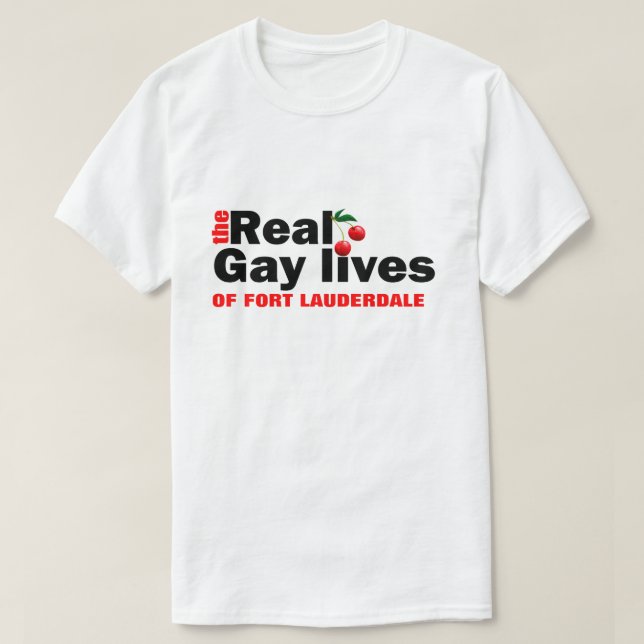 Camiseta Fort Lauderdale Orgulho gay (Frente do Design)