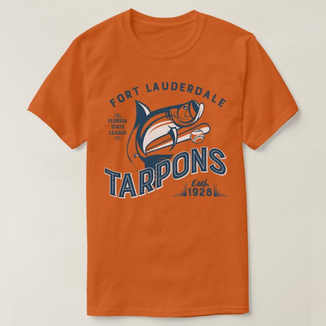 Camiseta Fort Lauderdale Tarpons (Frente do Design)