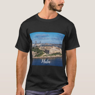 Camiseta Fort Manoel e Sliema de La Valetta, Malta