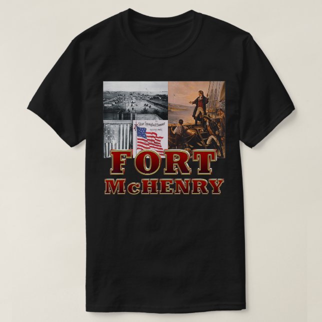 Camiseta Fort McHenry (Frente do Design)