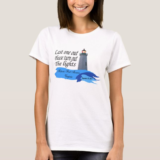 Camiseta Fort Monroe Último Saída (Frente)