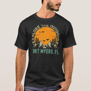 Camiseta Fort Myers Florida Explora O Exterior