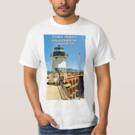 Camiseta Fort Point Lighthouse, California T-Shirt