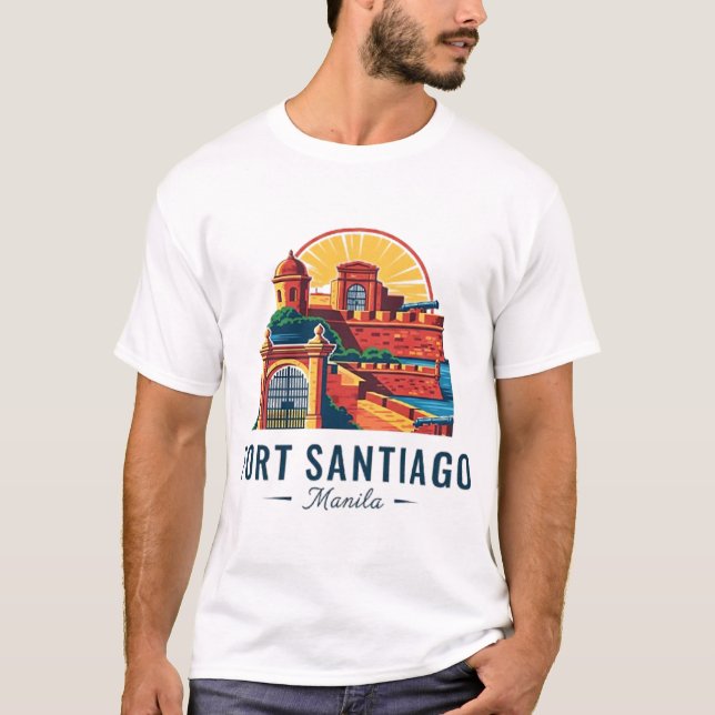 Camiseta FORT SANTIAGO MANILA (Frente)
