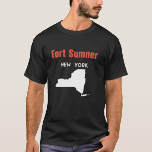 Camiseta Fort Sumner New York State America Viagem New