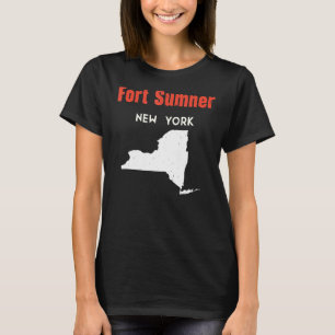 Camiseta Fort Sumner New York State America Viagem New