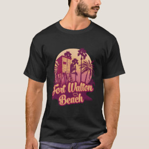 Camiseta Fort Walton Beach Palm Trees