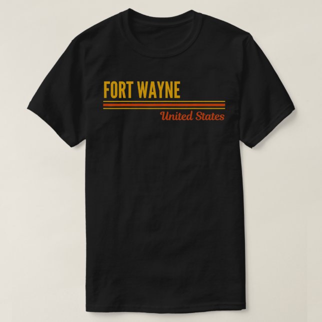 Camiseta Fort Wayne Estados Unidos (Frente do Design)