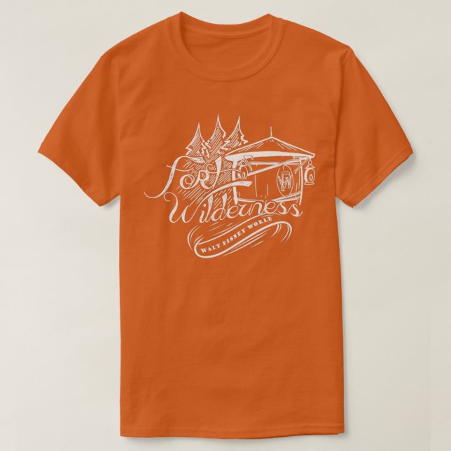 Camiseta Fort Wilderness (Frente do Design)