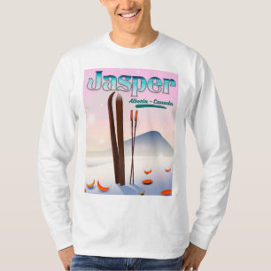 Camiseta Fort William Escócia esqui.