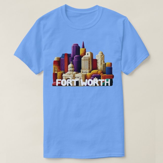 Camiseta Fort Worth Texas (Frente do Design)