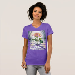 Camiseta Fortalecimento mostra em Vulnerabilidade Rosa de A