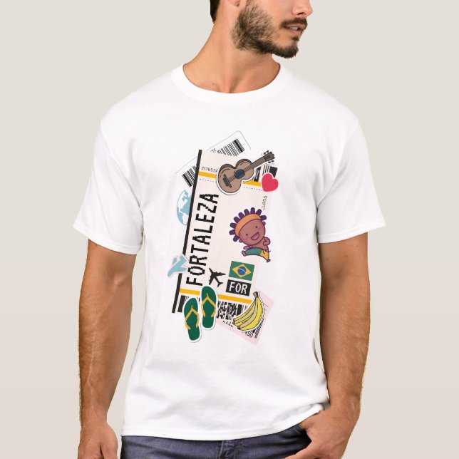 CAMISETA FORTALEZA BRASIL (Frente)