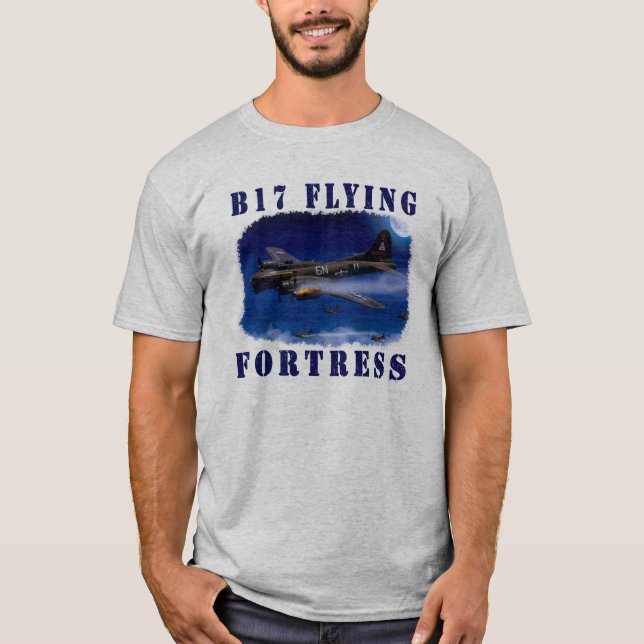 Camiseta Fortaleza do vôo B17 (Frente)