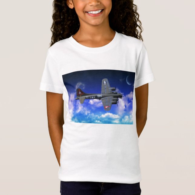 Camiseta Fortaleza do vôo B-17 (Frente)