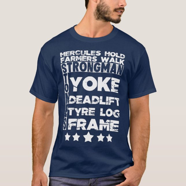 Camiseta Fortaleza Exercício de Elevação de Morte (Frente)