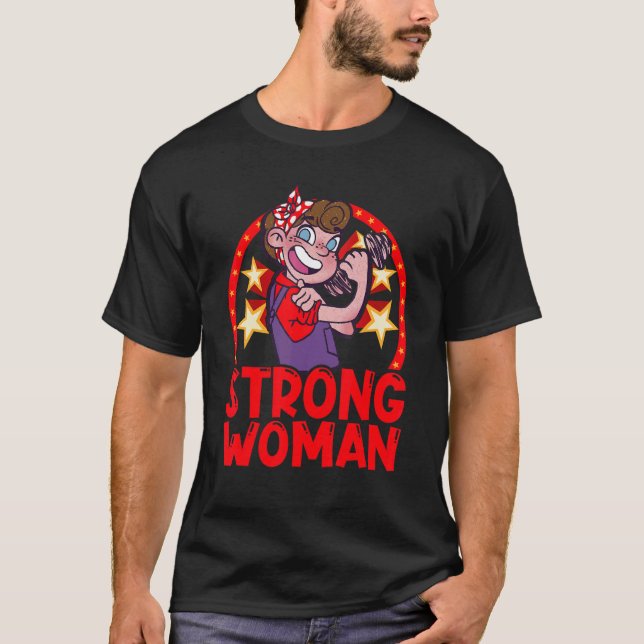 Camiseta Forte Circo e Palhaço de Mulher (Frente)