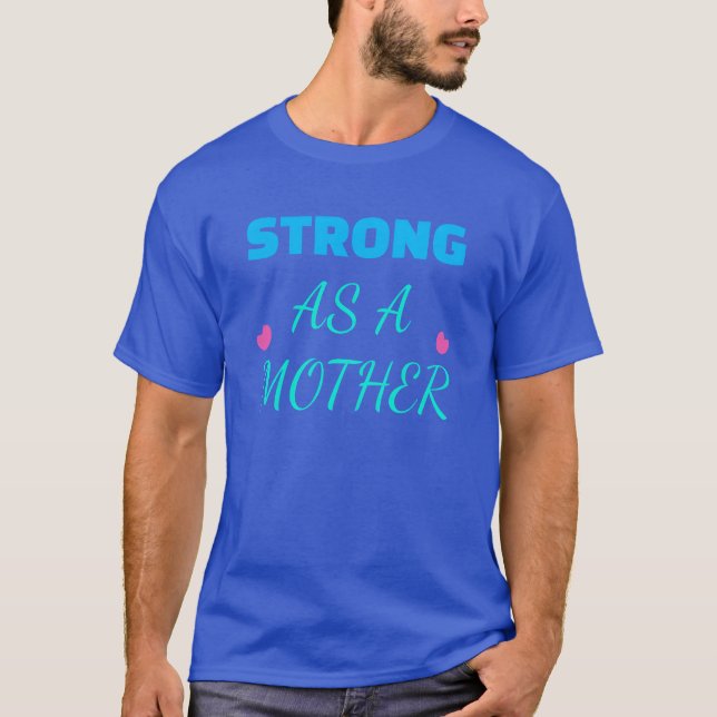 Camiseta Forte como amiga-mãe (Frente)