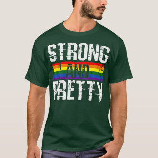 Camiseta Forte E Bonito Formação De Elevação De Giro Orgulh