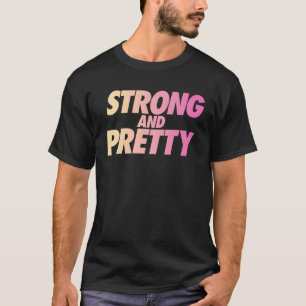 Camiseta Forte E Bonito Forte Homens Malhações